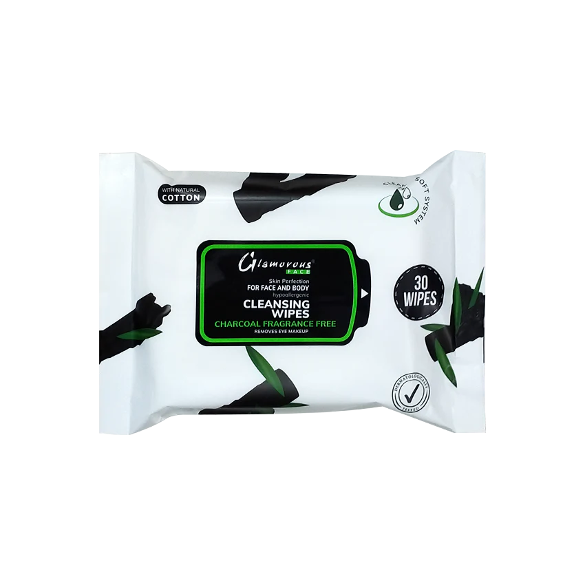 Glamorous Face Cleansing Makeup Remover Wipes 30 Pieces