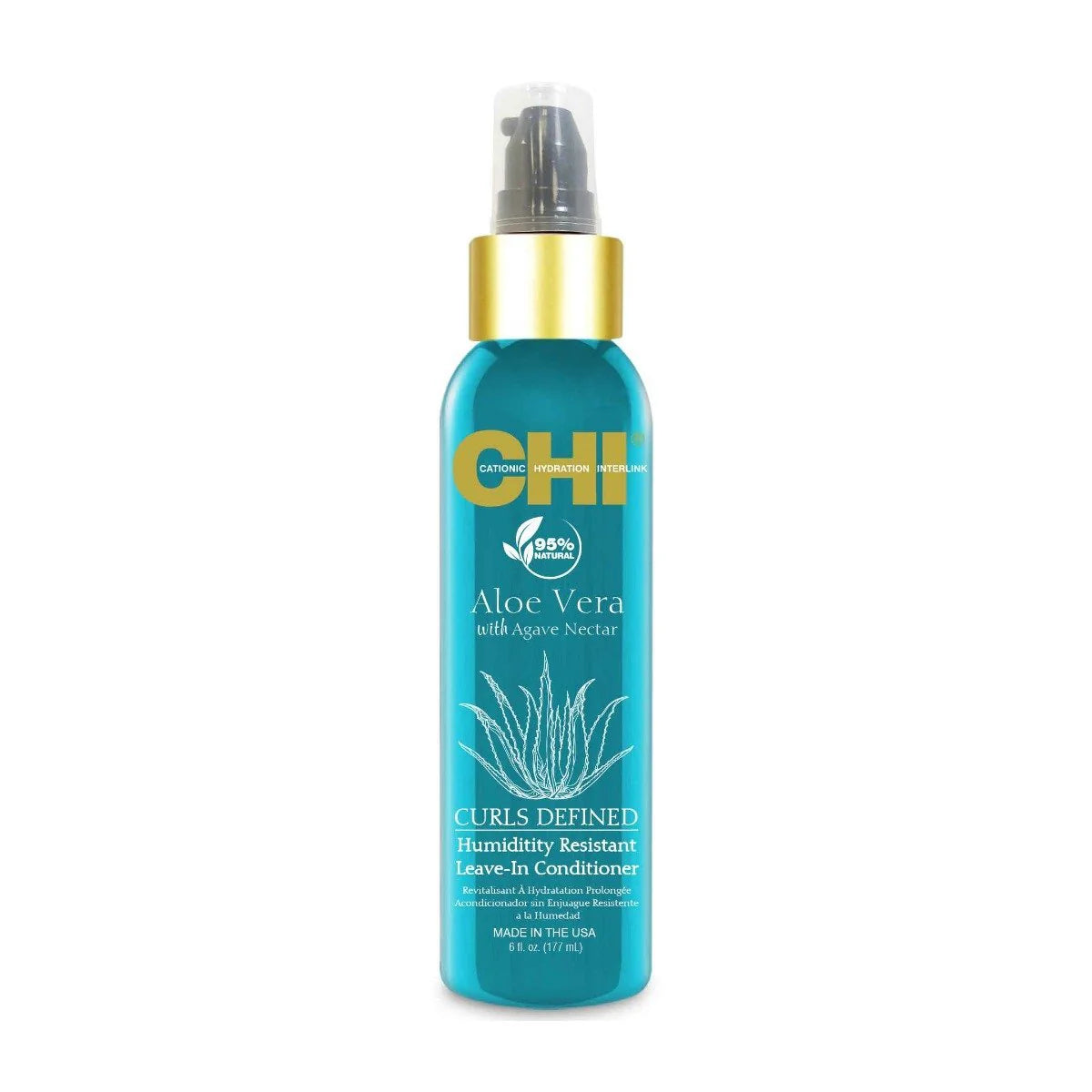 CHI Aloe Vera Curls Defined Humidity Resistant Leave in Conditioner -  177ml