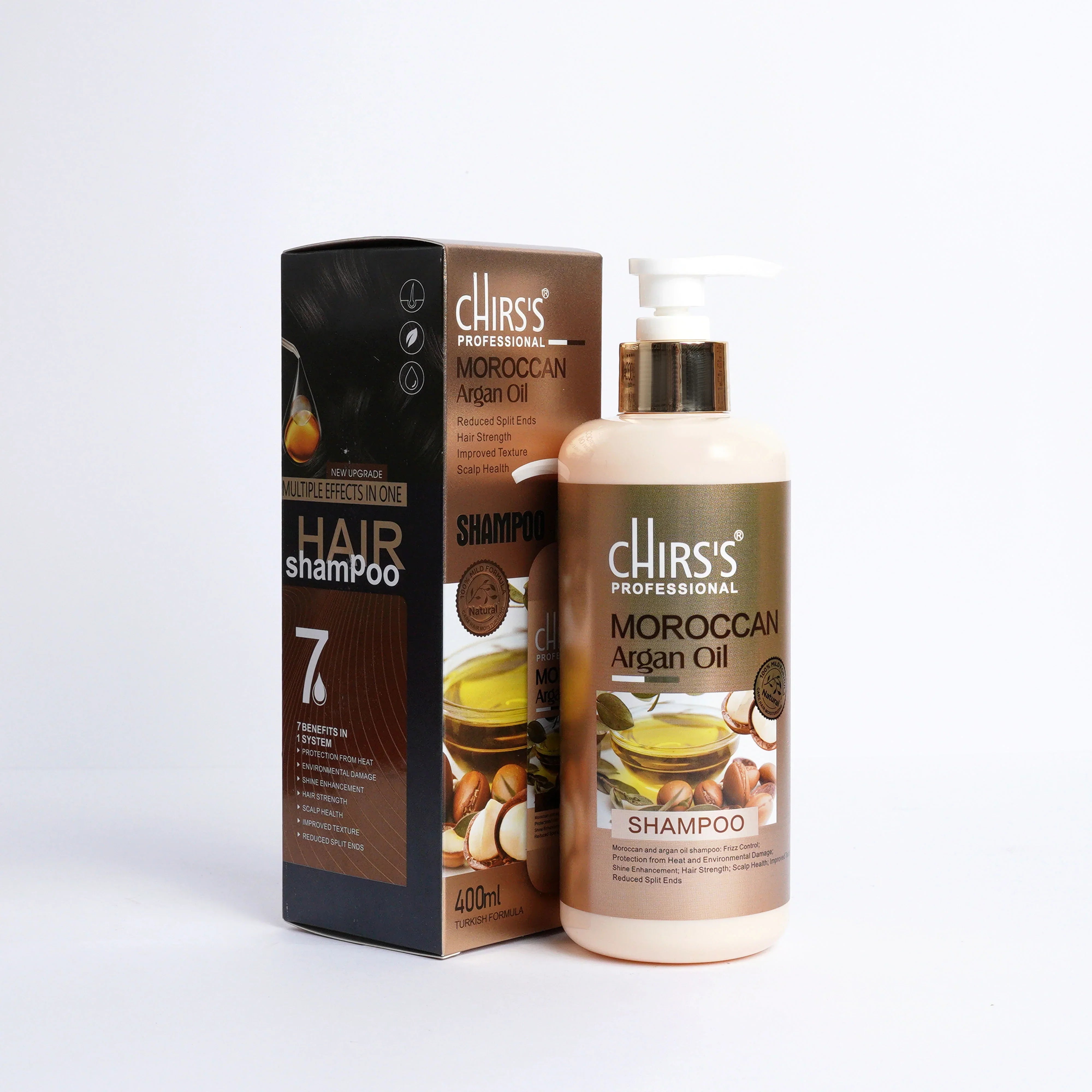 Chirs's Professional Moroccan Argan Oil Shampoo - 400ml