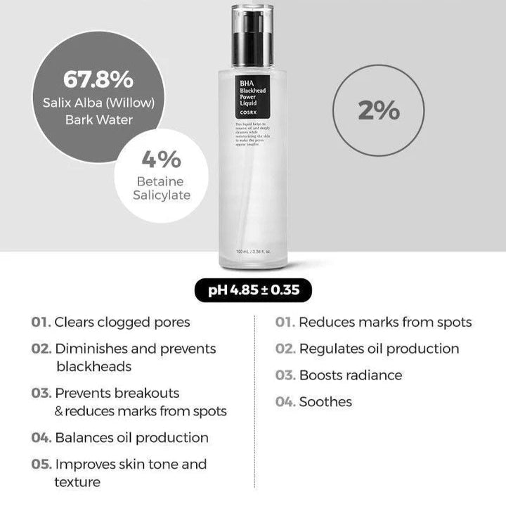 COSRX - BHA Blackhead Power Liquid - 100ml