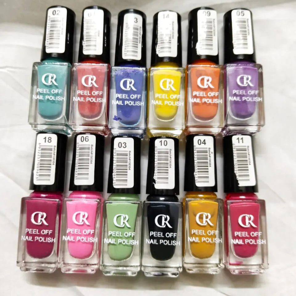 CR Peel Off Nail Polish