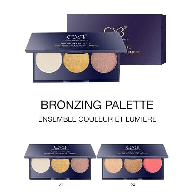 CVB Bronzing Palette, Contour & Highlighter Sets