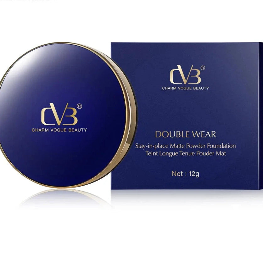 CVB Double Wear matte face powder _12g