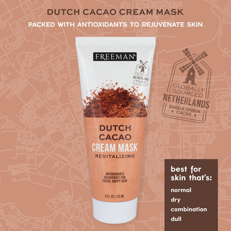Freeman Exotic Blends Revitalizing Dutch Cacao Cream Mask 75ml