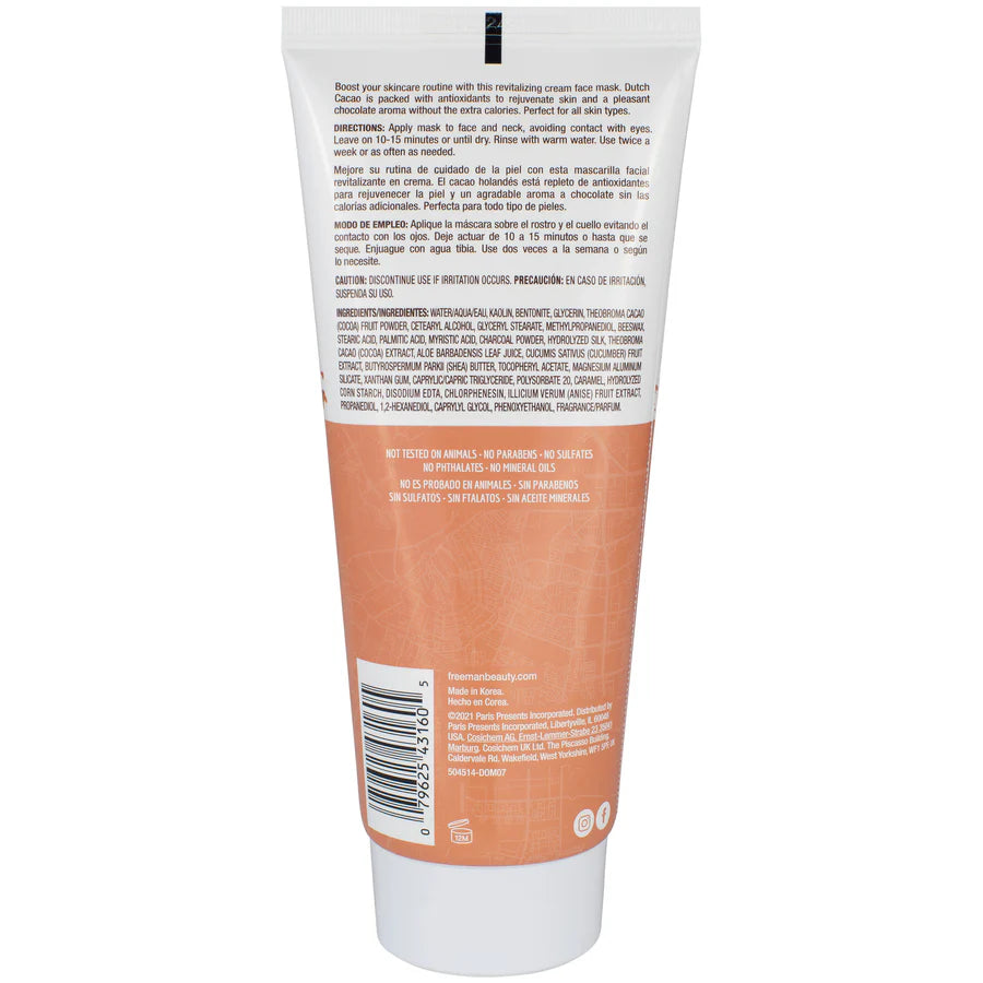 Freeman Exotic Blends Revitalizing Dutch Cacao Cream Mask 75ml