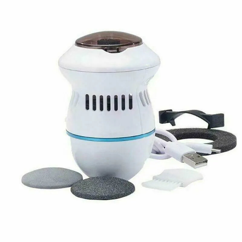 Callus Remover With Built-In Vacuum Electric Foot Grinder
