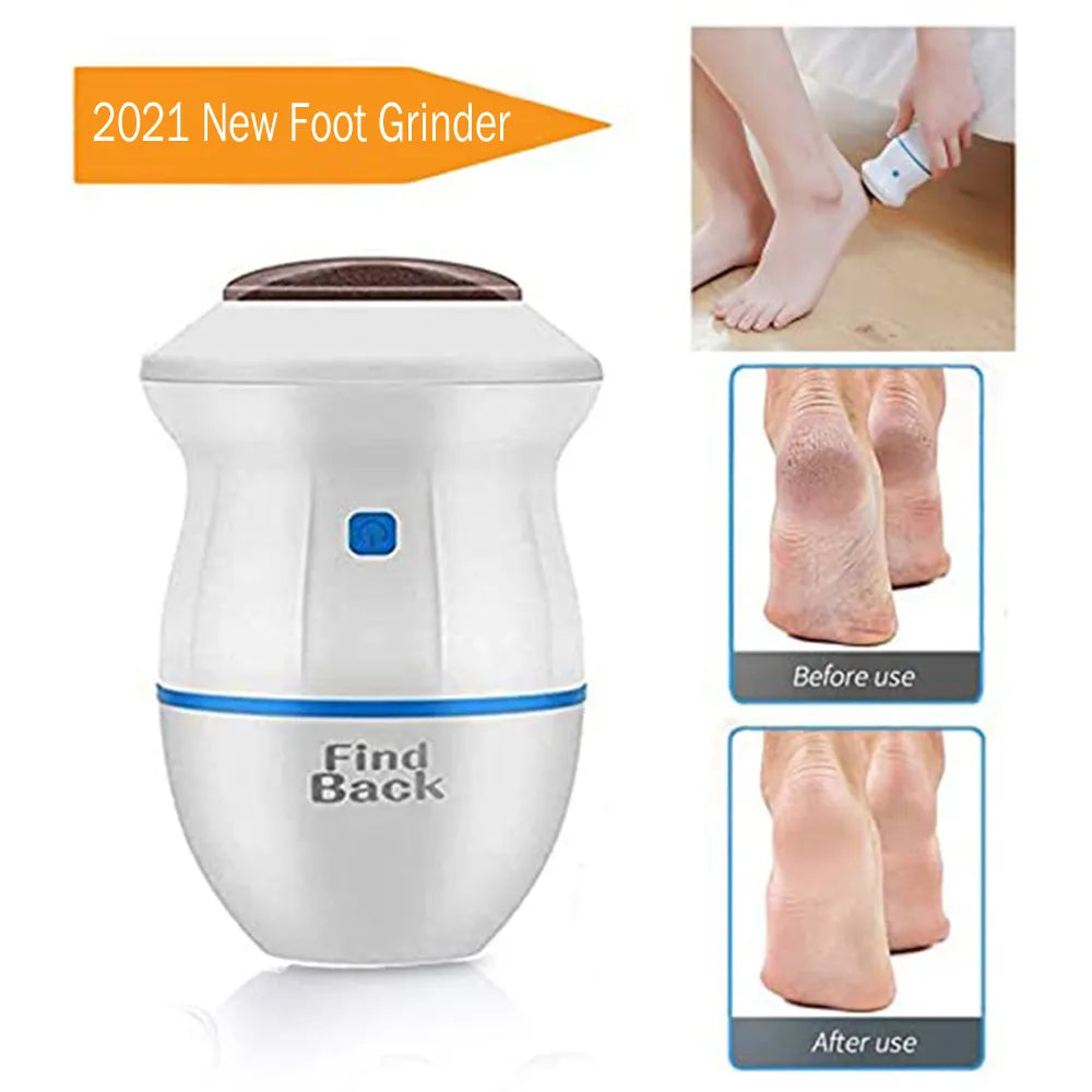 Callus Remover With Built-In Vacuum Electric Foot Grinder