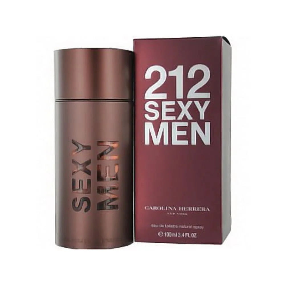 Carolina Herrera 212 Sexy Men Eau de Toilette Spray – 3.4 oz (100ml)