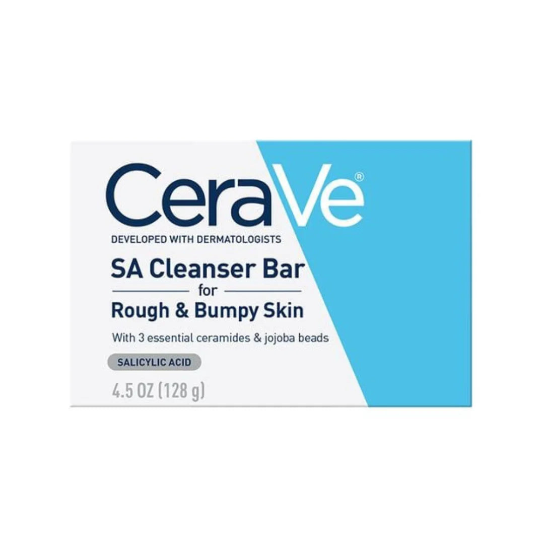 Cerave SA Cleanser Bar for Rough & Bumpy Skin 128g