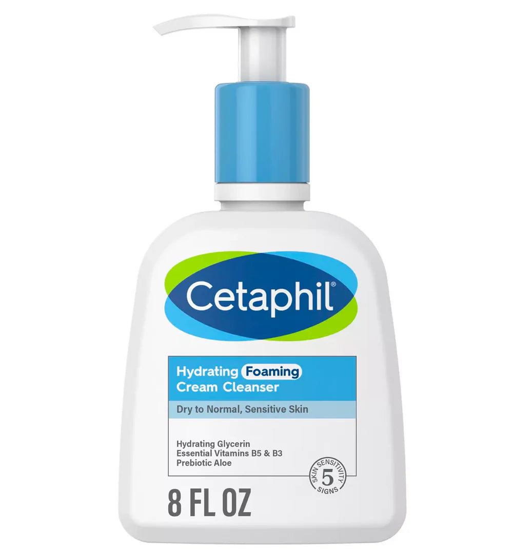 Cetaphil Hydrating Foaming Cream Cleanser 236ml