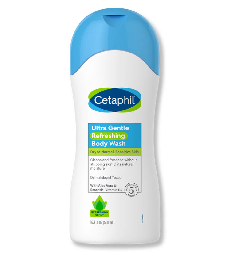 Cetaphil Ultra Gentle Refreshing Body Wash 500ml