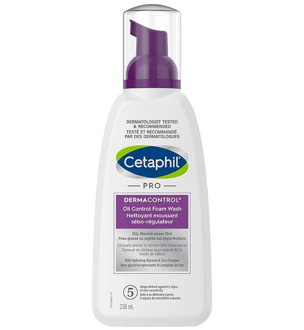 Cetaphil Derma Control Oil Control Face Wash,236ml