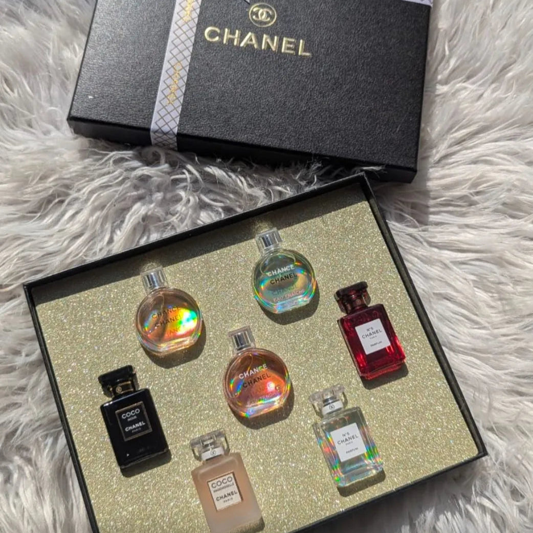 Chanel 7 in 1 Tester Perfume gift box Made in France