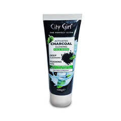 City Girl Activated Charcoal Glowing Face Wash - 100g