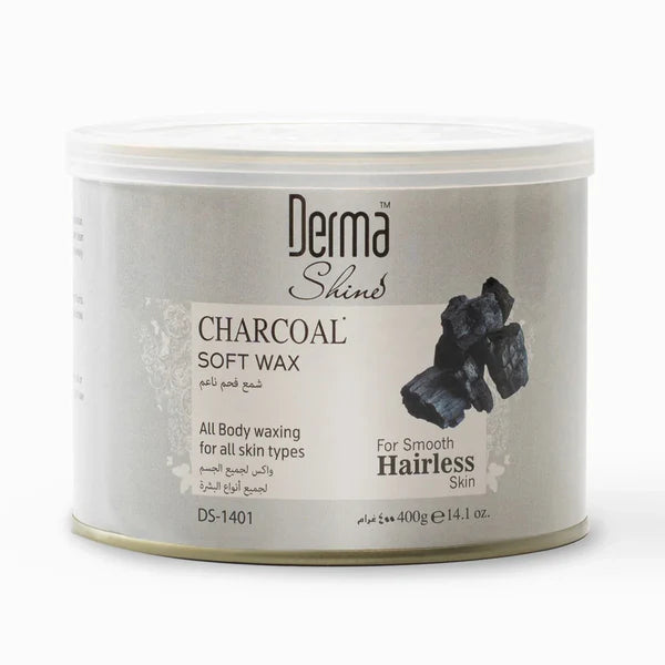 Derma Shine Brazilian Wax with Charcoal - 400g