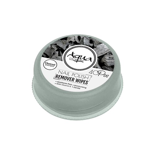 Aqua Color Line Nail polish Remover Pad 40 Pieces