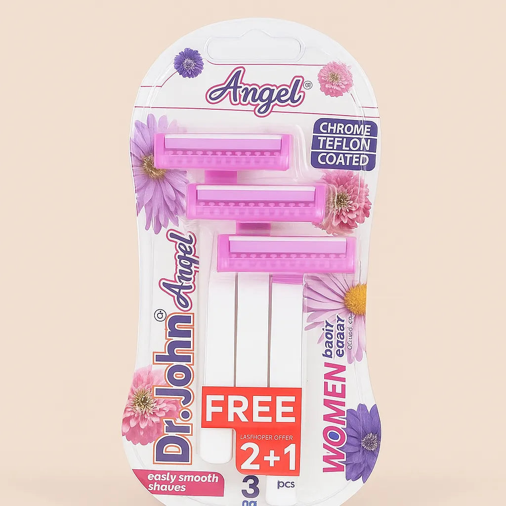 Dr. John Angel 3-Piece Body Hygiene Razor