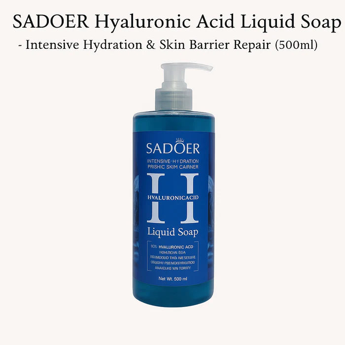 Sadoer Hyaluronic Acid Liquid Soap – 500ml