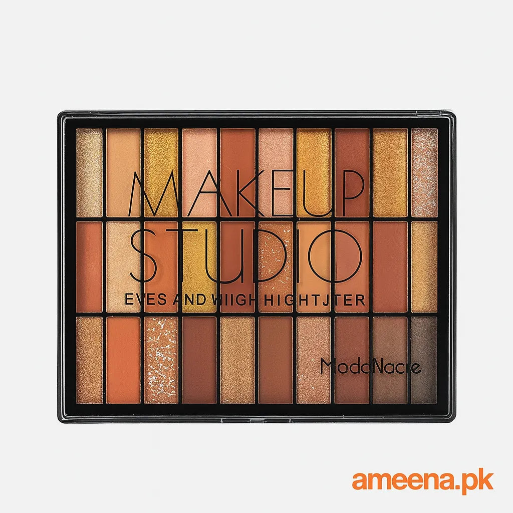 Mocallure Makeup Studio Eyeshadows and Highlighters Palette