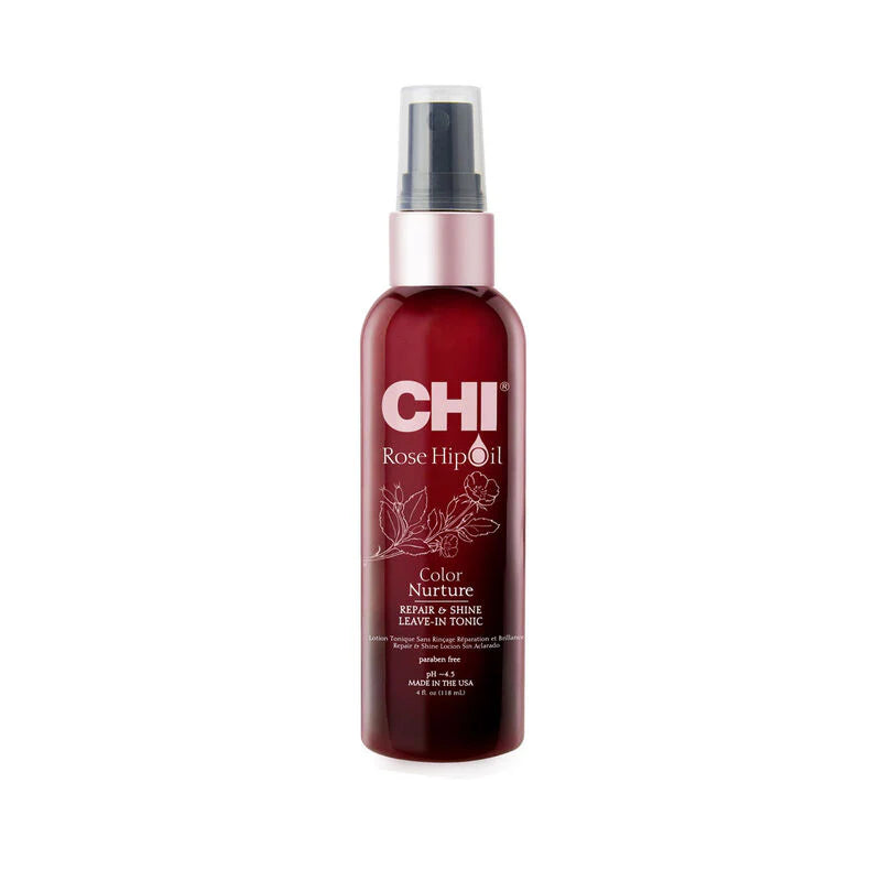 Chi Rose Hip Oil Color Nurture Repair & Shine Leave-In Tonic - 118ml