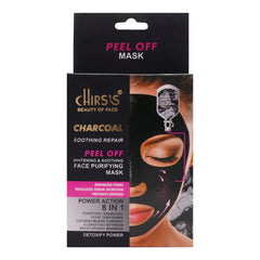 Chirs's Charcoal Soothing Repair Peel Off Mask 8 in 1 Face Purifying