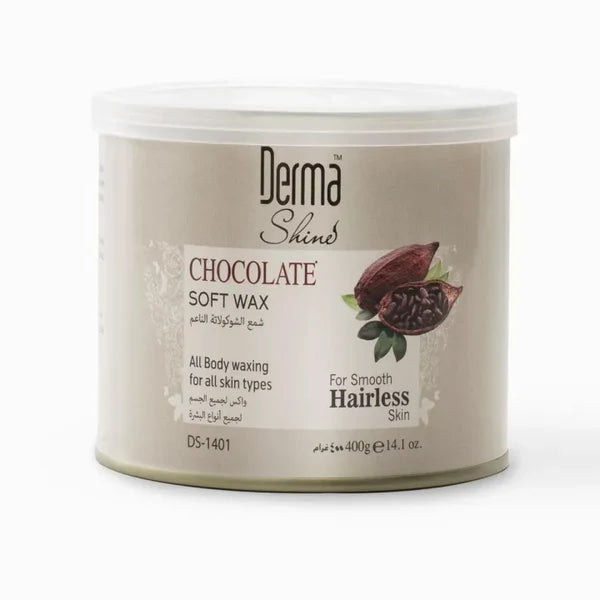 Derma Shine Chocolate Soft Wax - 400g