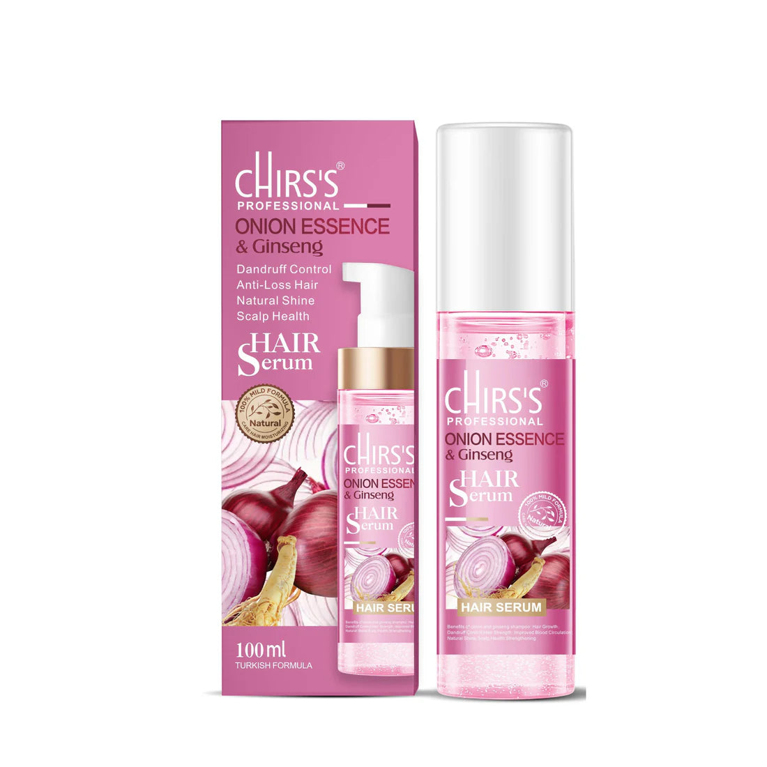 Chris's Professional Onion Essence Hair Serum - 100ml