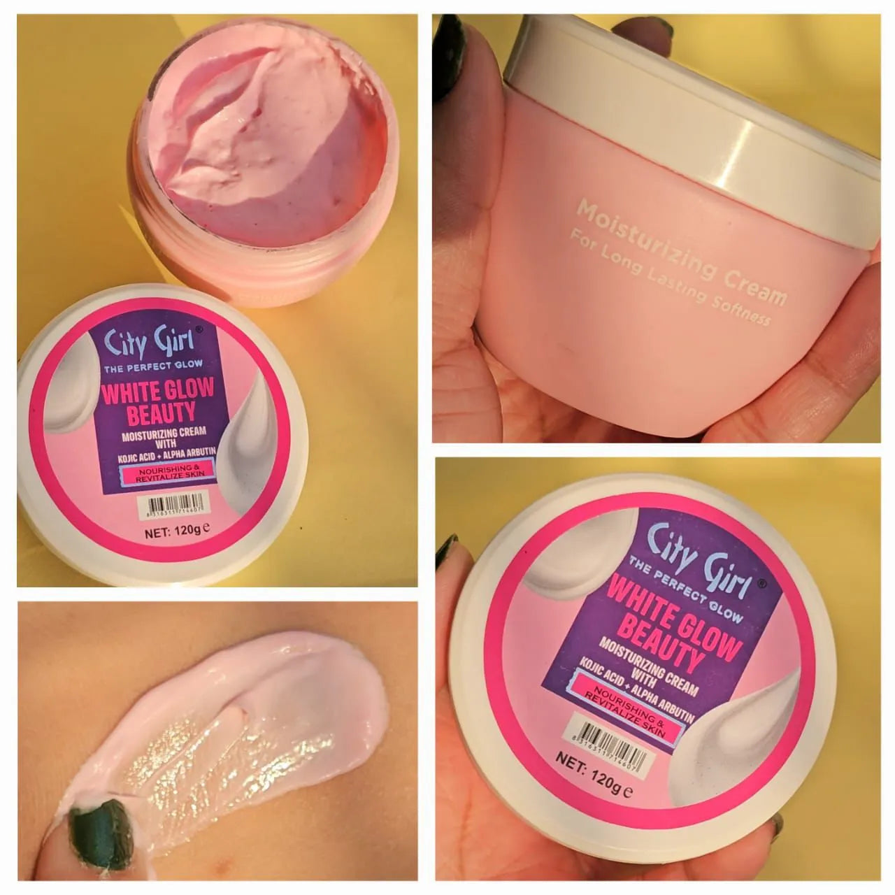 City girl White Glow Beauty Moisturizing Cream 120g