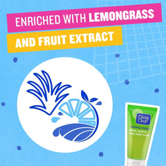 Clean & Clear Morning Energy Shine Control Daily Facial Scrub, Oil-Free - 150ml