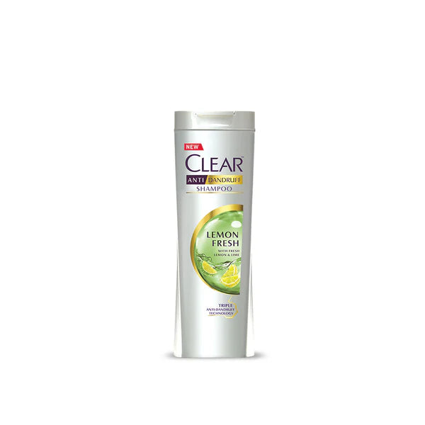 Clear Lemon Fresh Triple Anti-Dandruff Shampoo, 185ml