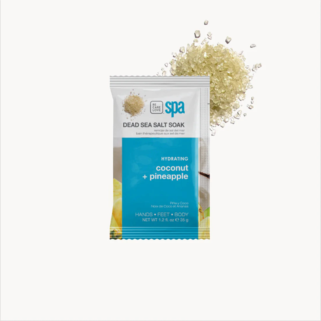 Be Care Love Coconut and Pineapple Hydrating Spa 4 Pcs Set