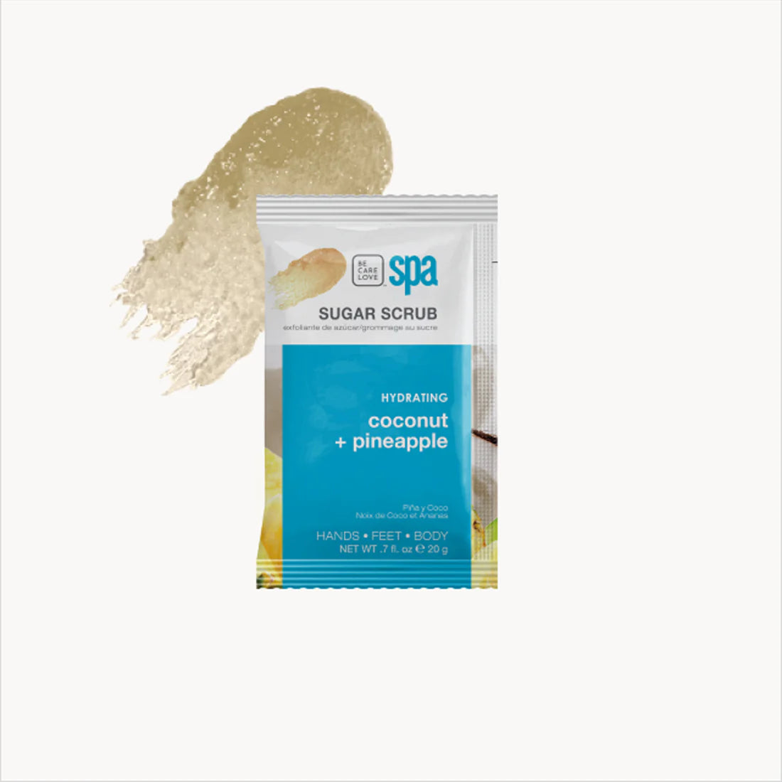 Be Care Love Coconut and Pineapple Hydrating Spa 4 Pcs Set