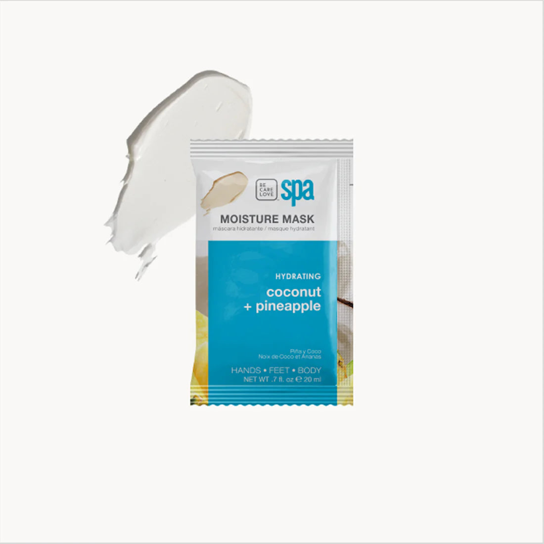 Be Care Love Coconut and Pineapple Hydrating Spa 4 Pcs Set