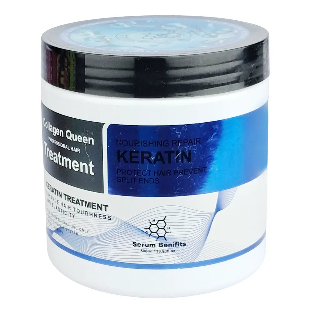 Original Collagen Queen Keratin Hair Treatment Mask Blue - 500ml