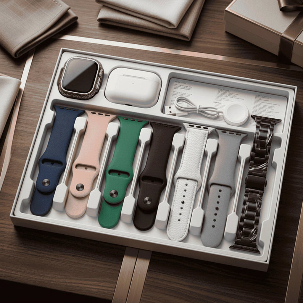 Maixinn Max 1250 Smart Watch 10in1 + AMOLED + Free Earbuds