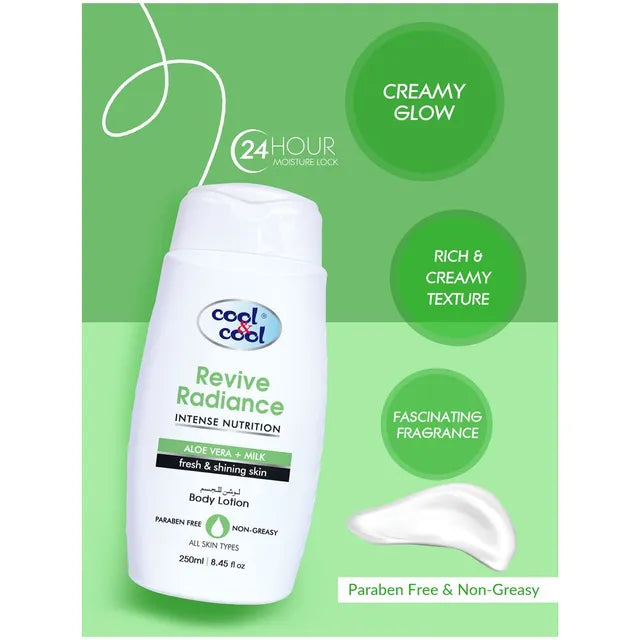 Cool & Cool Revive Radiance Body Lotion – 200ml