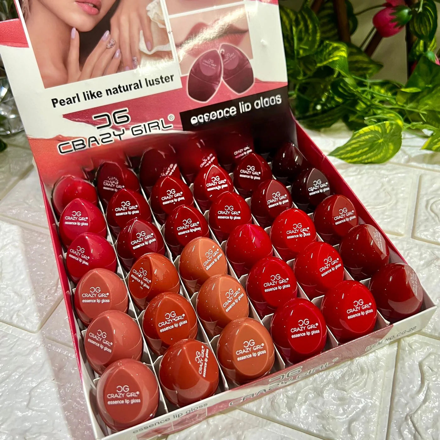 Crazy Girl - Mini Egg Pearl Lip Gloss