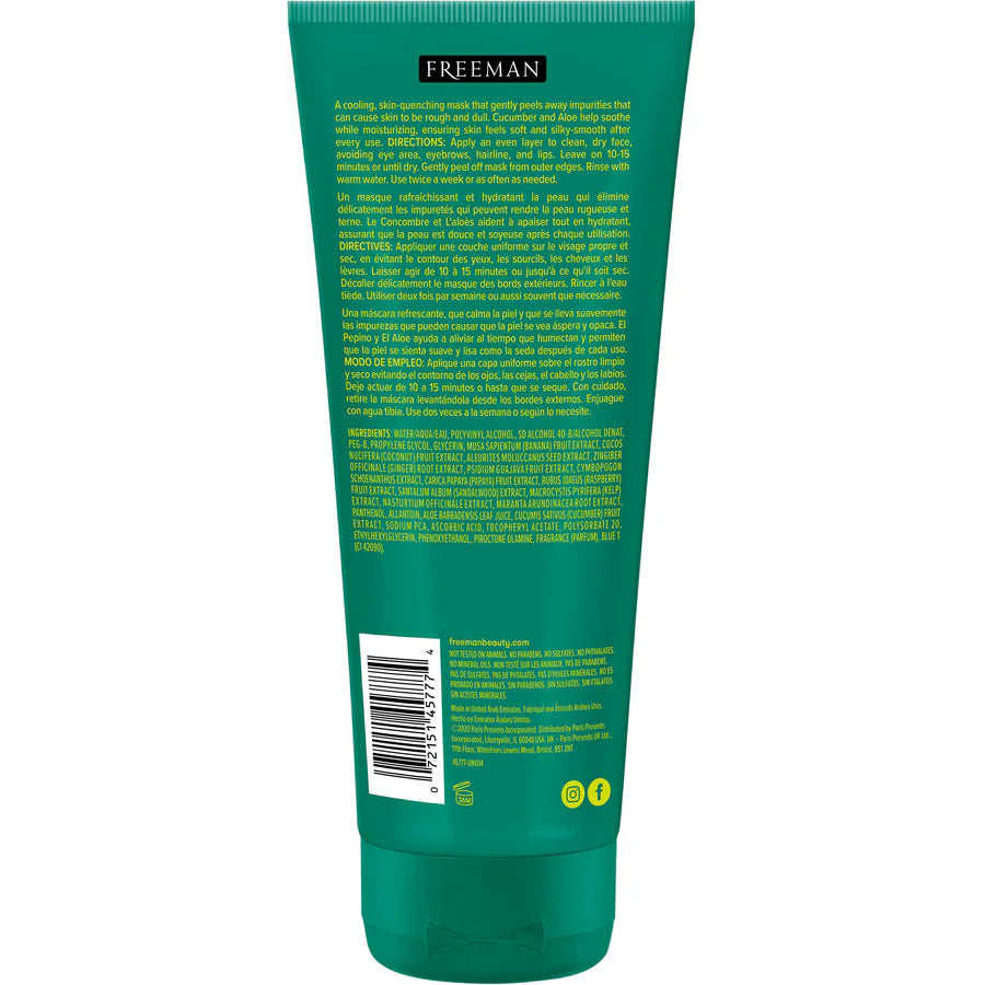 Freeman Renewing Cucumber Peel-Off Gel Mask 75ml