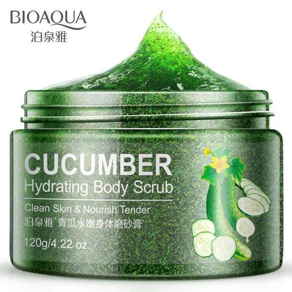Bioaqua Cucumber Tender Moisturizing Body Scrub – 120g
