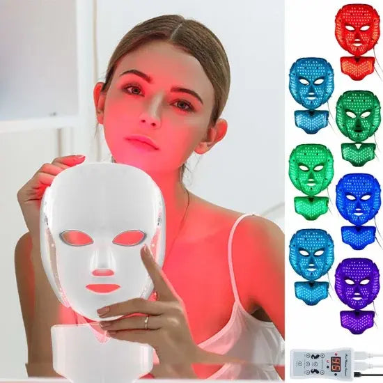 Electric 7 Color LED Facial Mask
