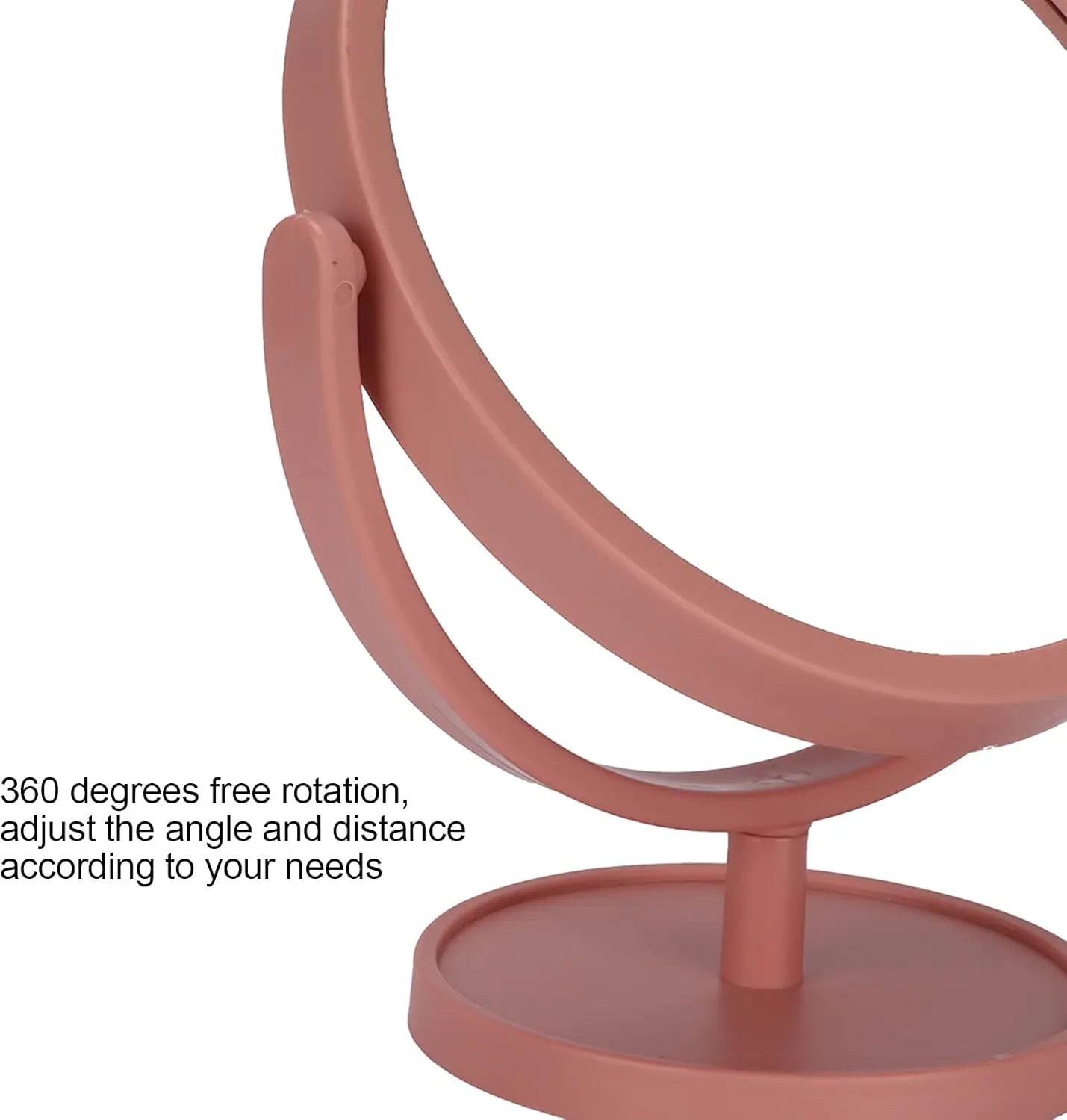 Cute Cat Ear Vanity Mirror with Stand