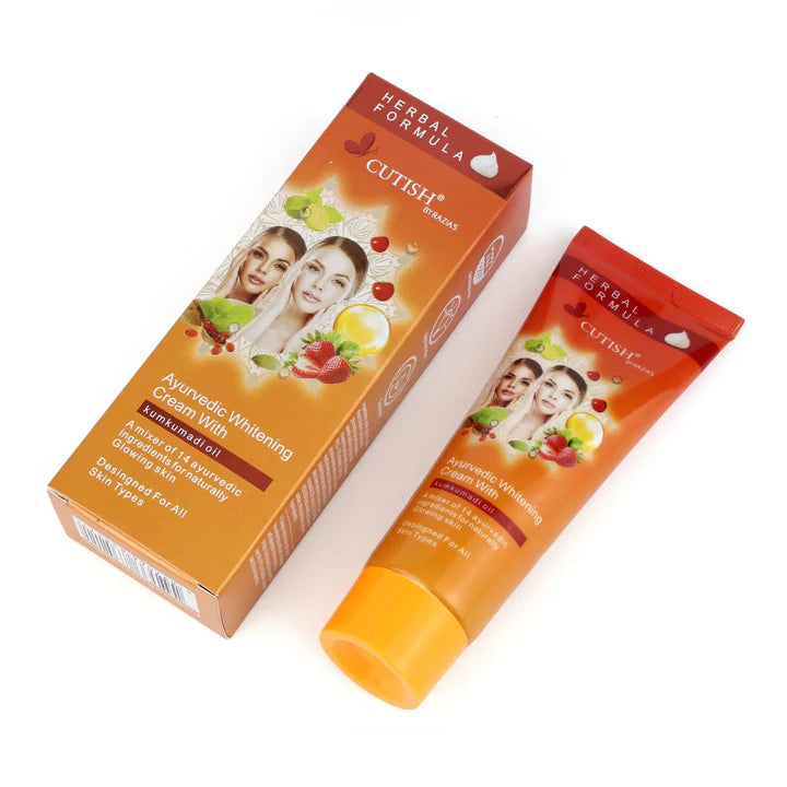 Cutish Ayurvedic Whitening Cream 120g