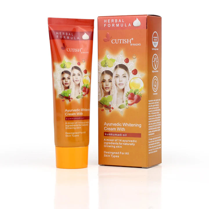Cutish Ayurvedic Whitening Cream 120g