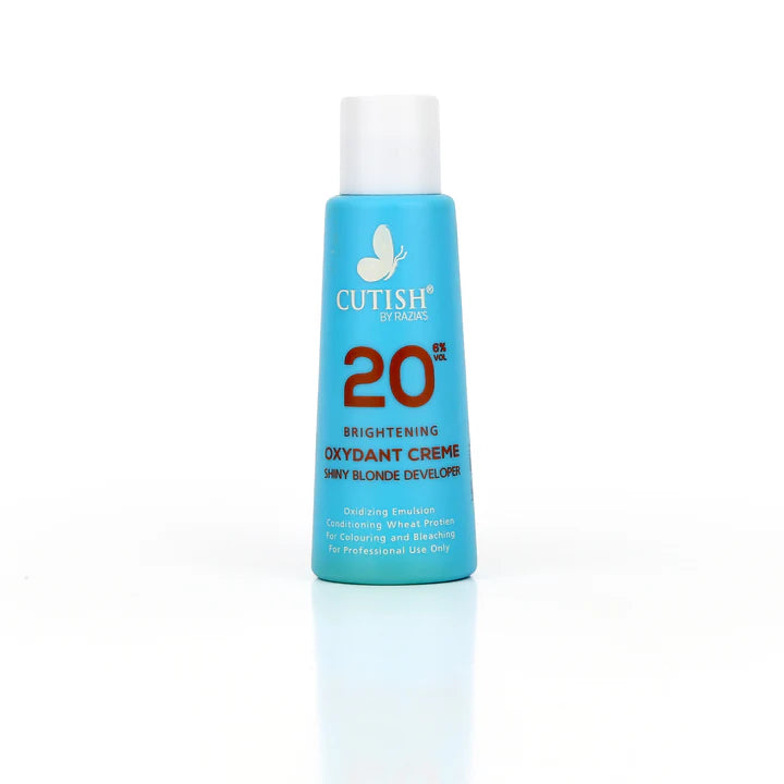 Cutish Cream Bleach (1) Oxydant Creme, (1) Developer and Perfect Blonde Dust Free Ultimate Bleach Powder