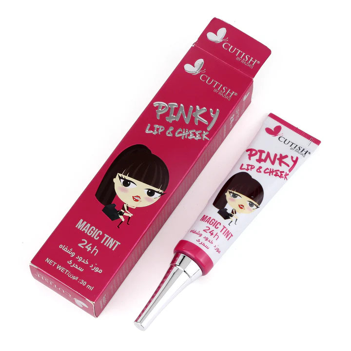 Cutish Pinky Magic Lip Tint And Cheek Stain Cream High Quality 30ml