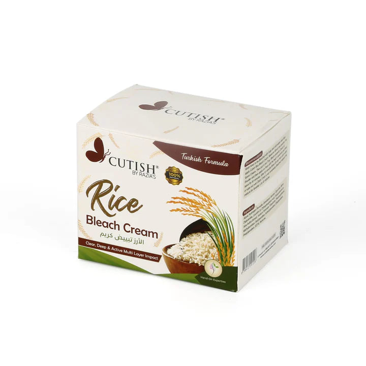 Cutish Rice Bleach Cream
