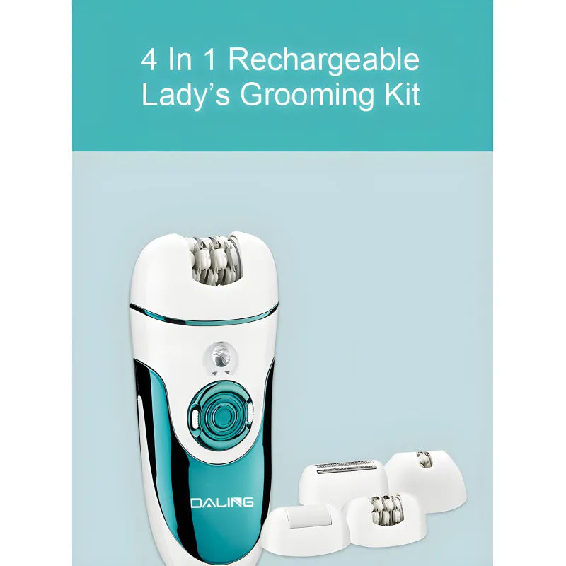 DALING DL-6018 high quality 4 in 1 lady epilator