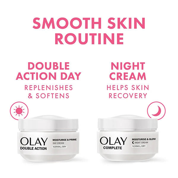 Olay Double Action Day Cream & Primer, Normal/Dry Skin – 50 ml
