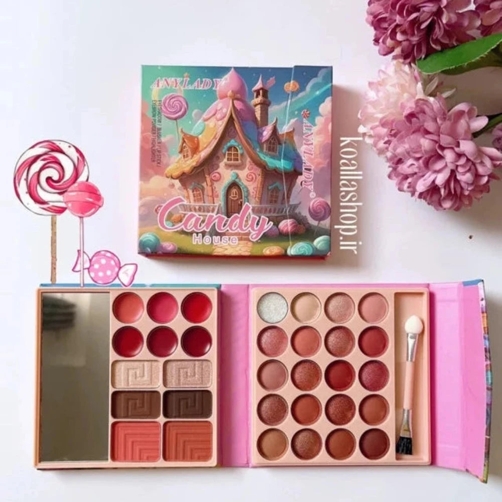 ANY LADY Makeup Set – Eyeshadow, Highlighter, Eyebrow, Blush & Lipstick
