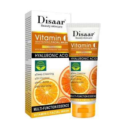 DISAAR Deep Cleansing Whitening Vitamin C Face Wash - 100ml